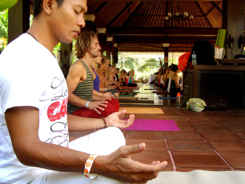 yoga in bali