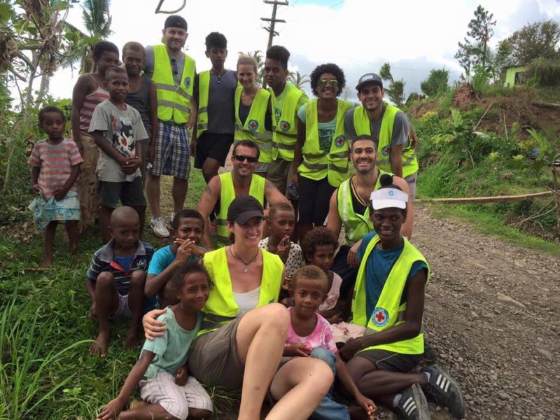 cyclone winston relief party IVI