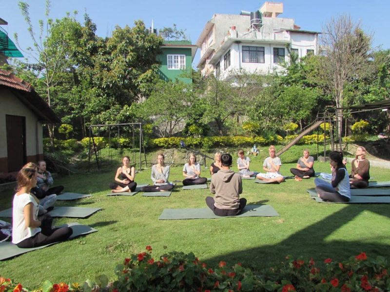 nepal yoga is nice