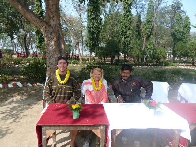 Brian and Lauren in India 2012