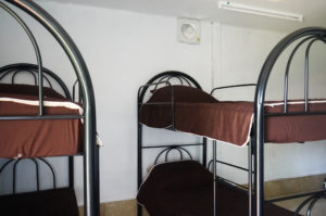 bunk beds in accommodation