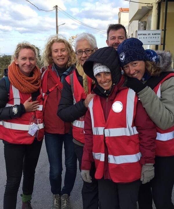 Syrian refugee medical volunteer work Greece