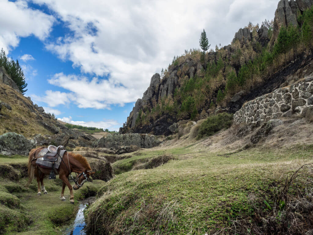 rolling hills in peru