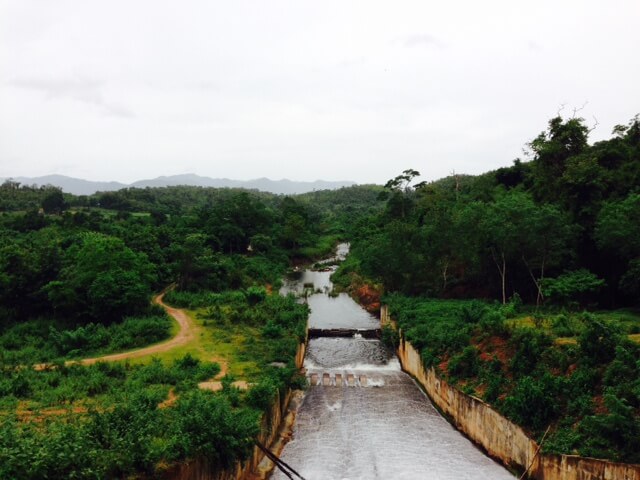 scenic shot in thailand new mae sot