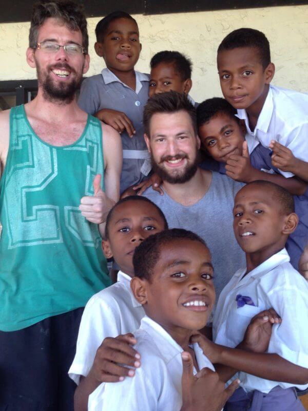 fiji island construction volunteering