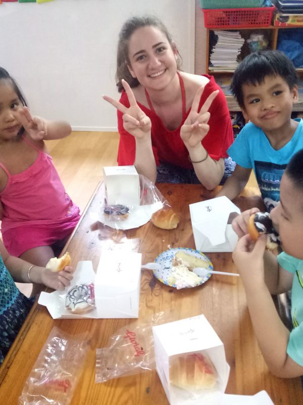 volunteer at the kindergarten in ho chi minh