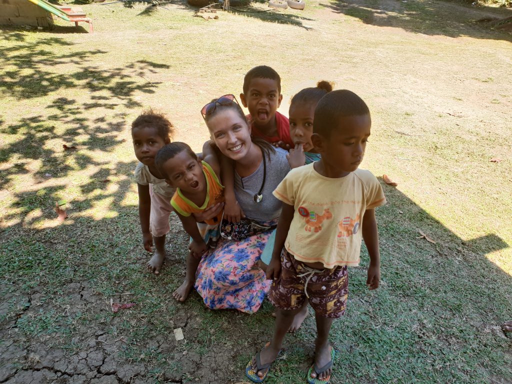 paramedic volunteer in health outreach program fiji IVI