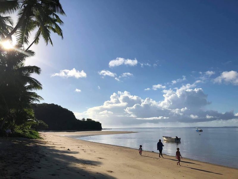 beach shot vanuatu