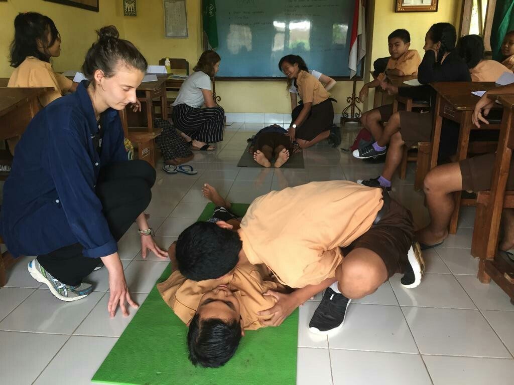 teaching in bali IVI