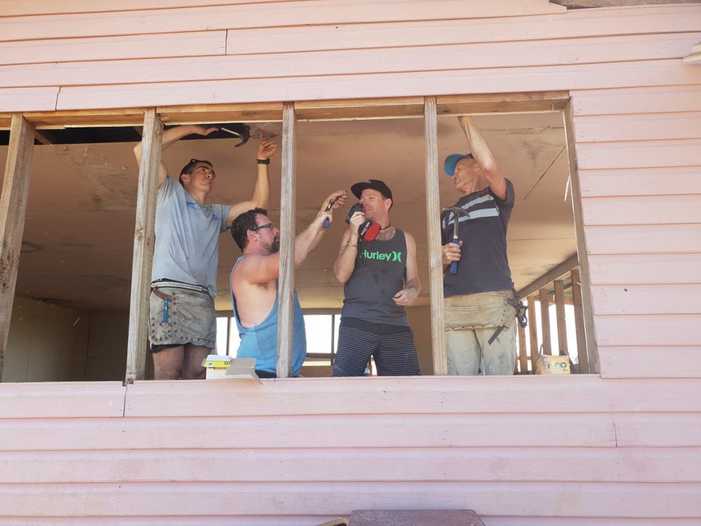 GJ gardener volunteers in fiji