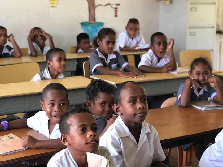 fiji school classroom