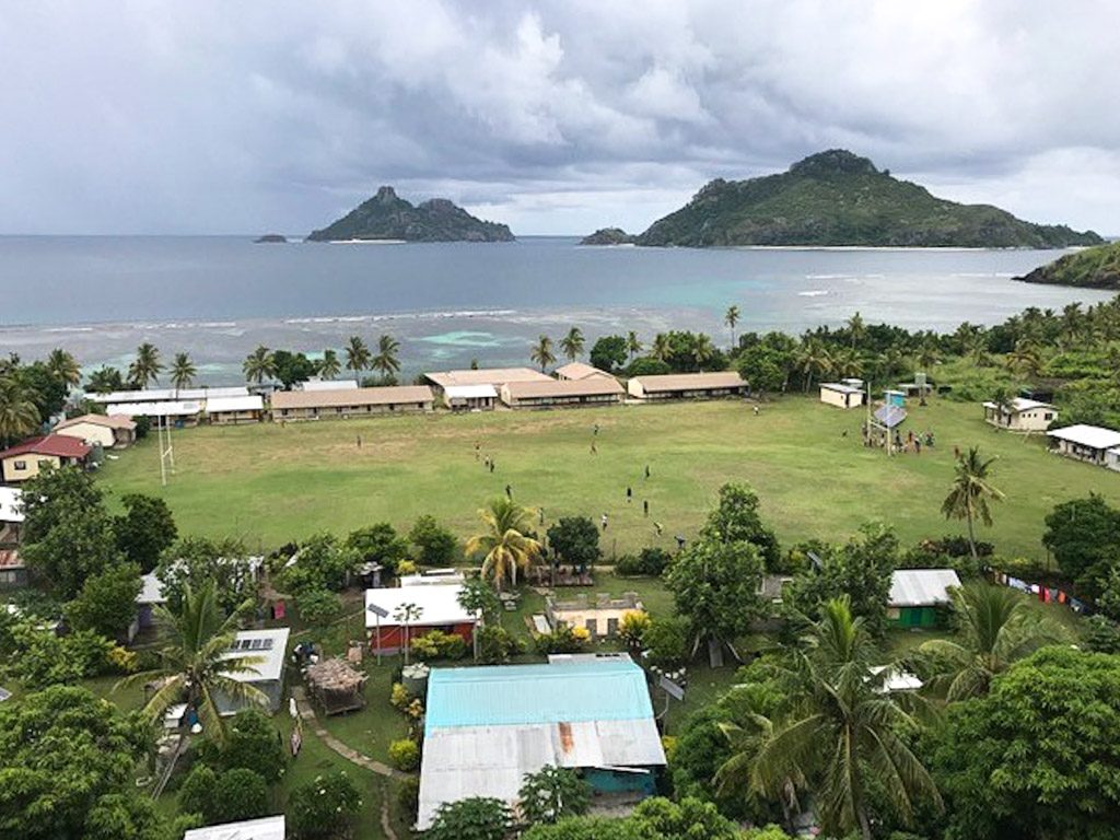 remote island on Fiji