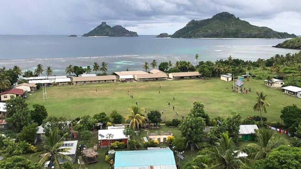 remote island on Fiji