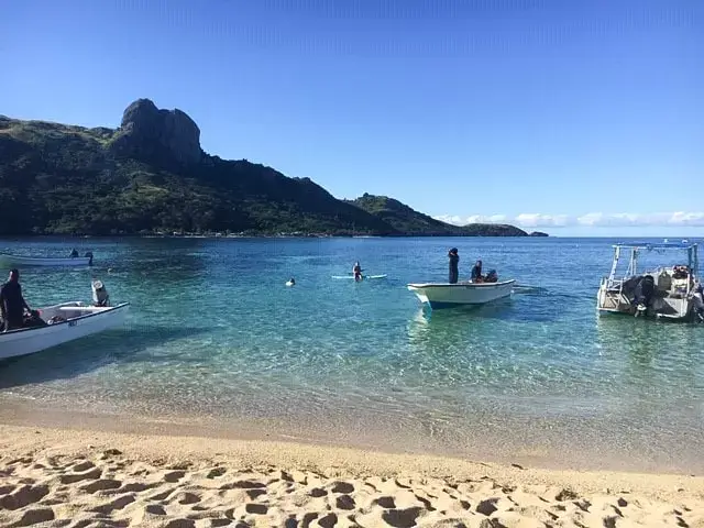 secluded Fiji beach