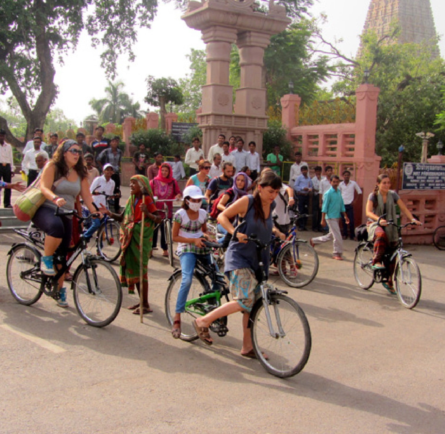 volunteer in Bodhgaya India