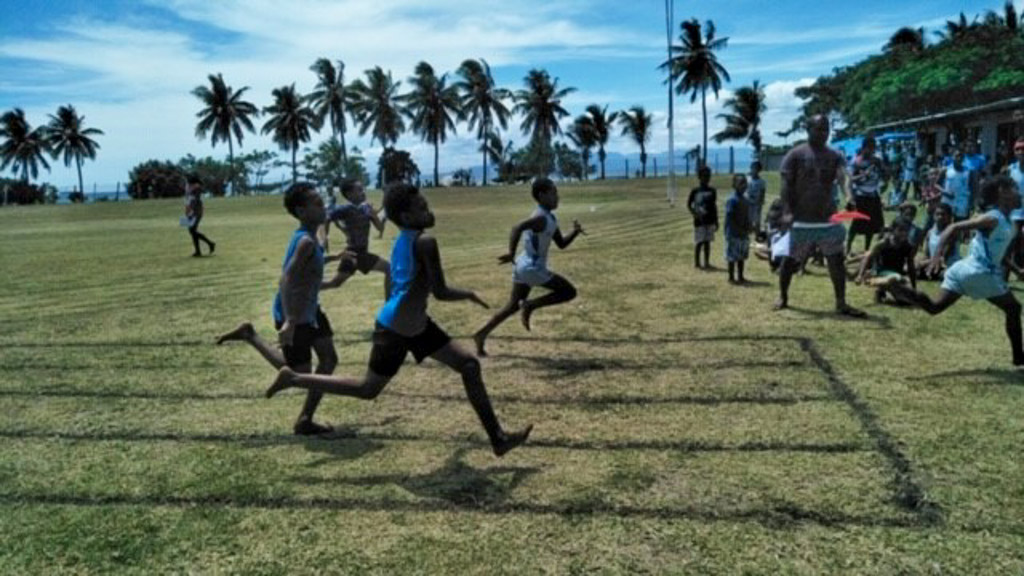 Remote Fiji island teaching