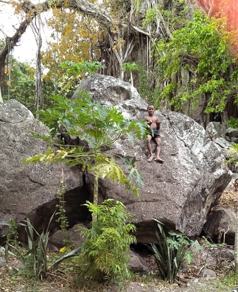 Remote Fiji island teaching