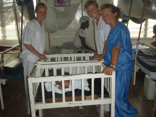 ward at Ghana hospital