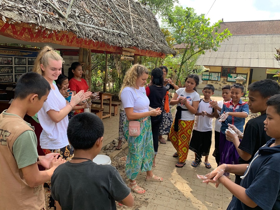 hand washing workshop