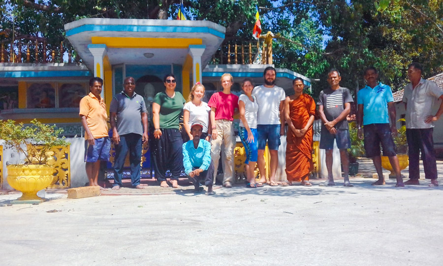 temple in Sri Lanka