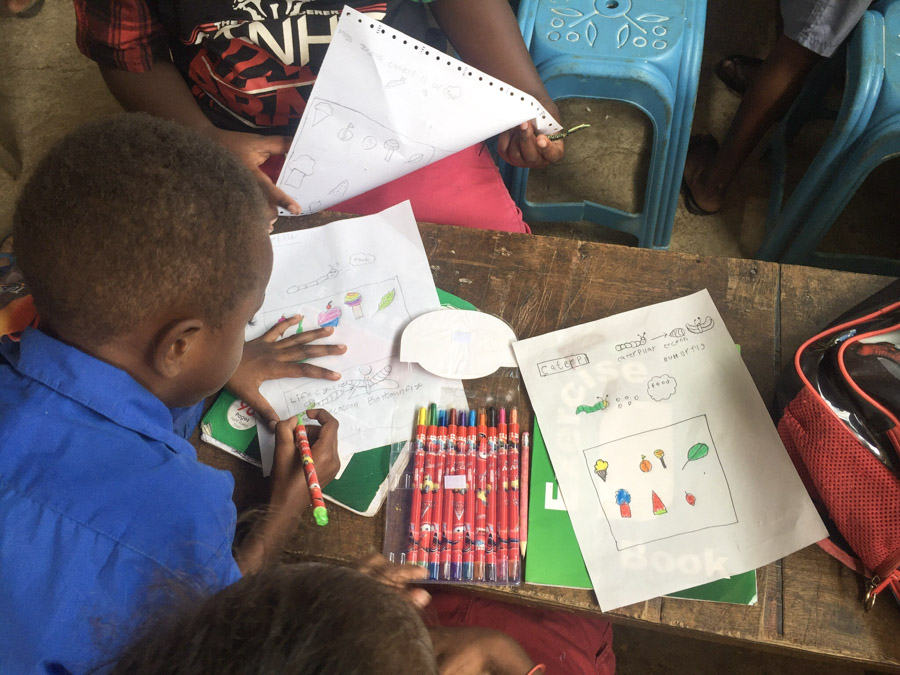 Jasmin Pickett- Vanuatu teaching