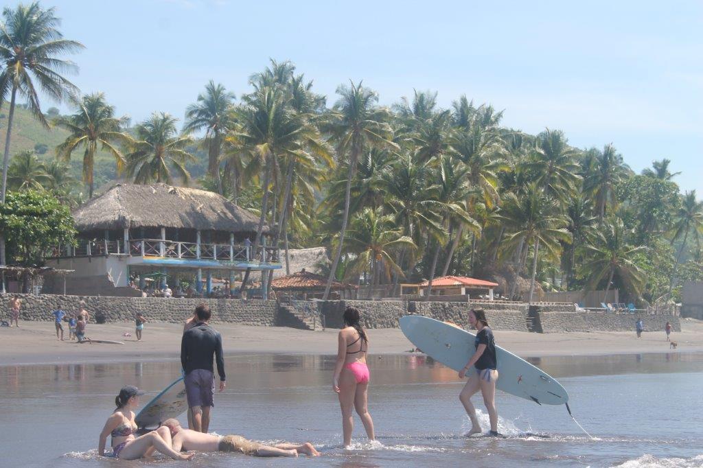 surfing lesson