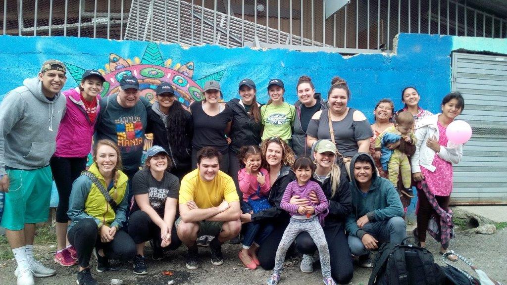 group with kindergarten kids