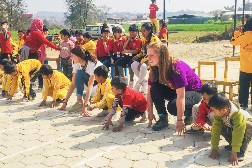 teaching outside