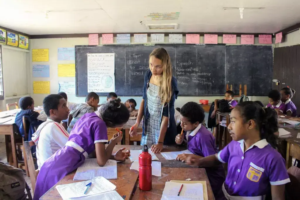 in the classroom