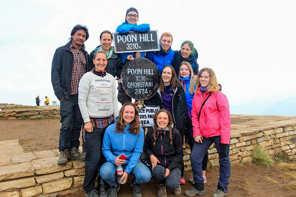 group at poon hill