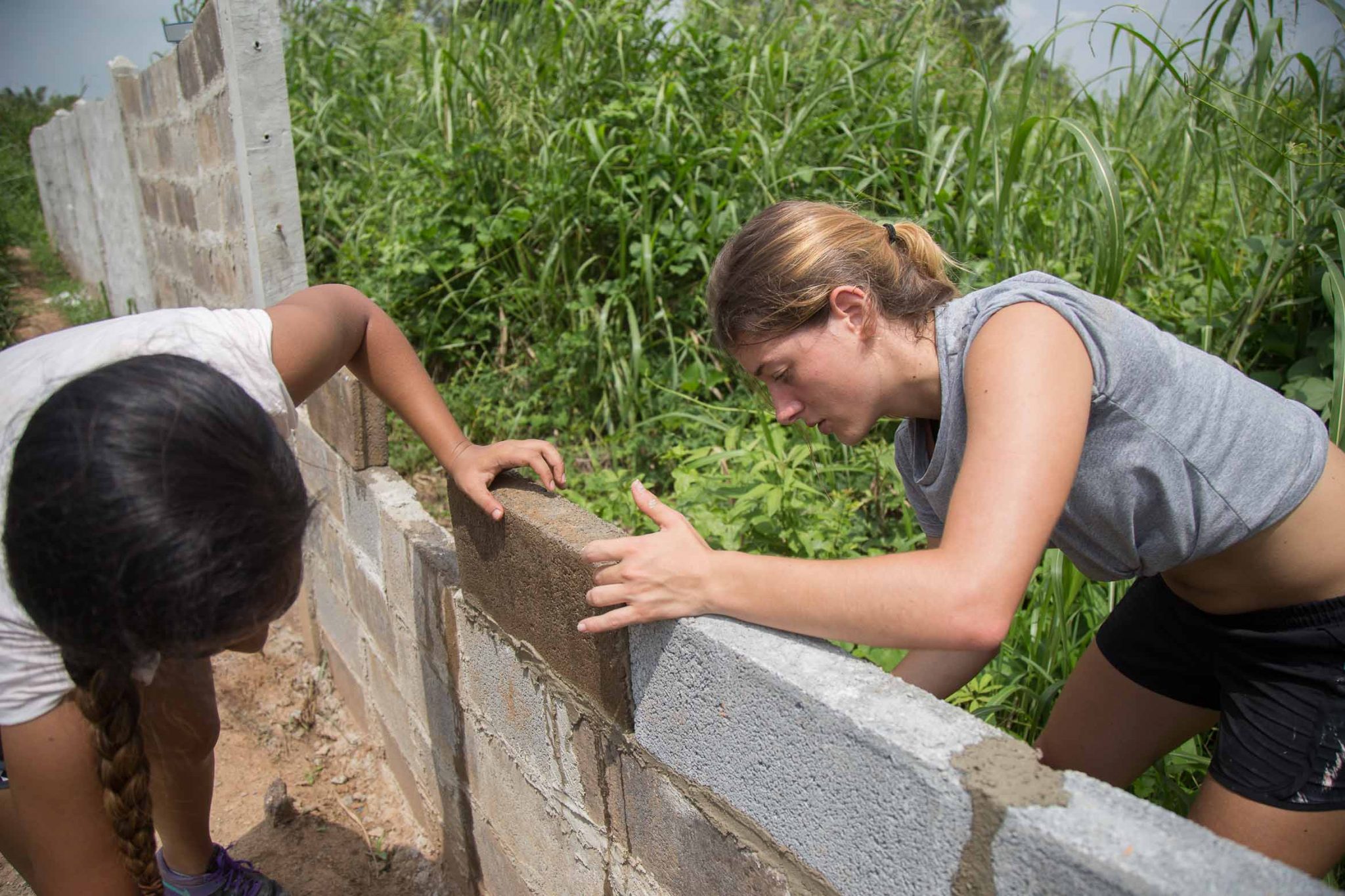 Constructing wall