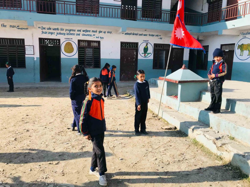 kids in playground