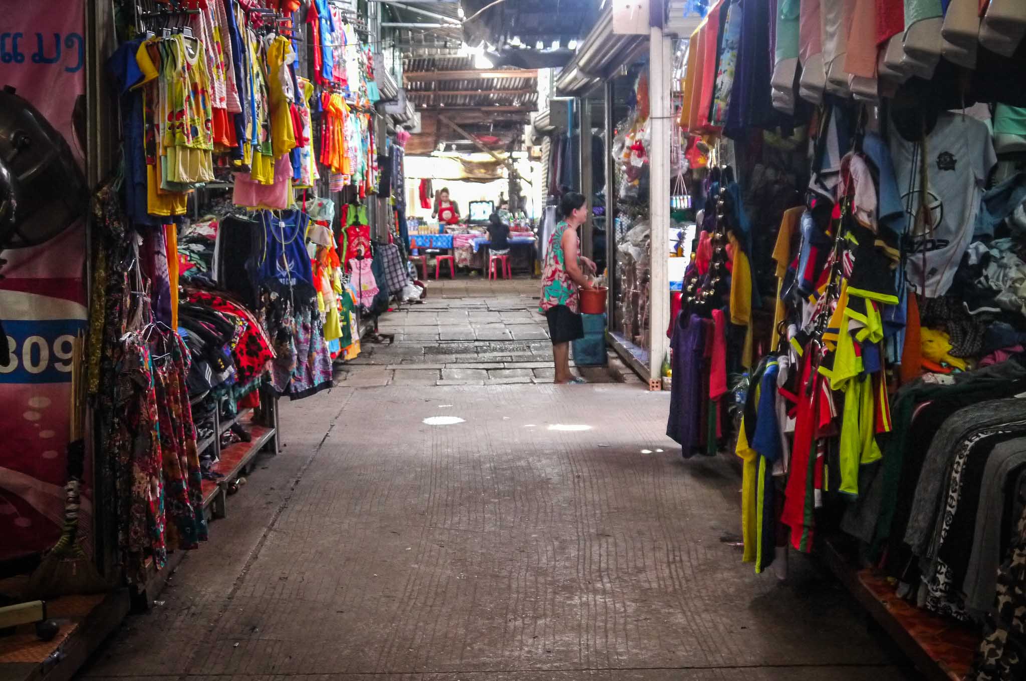 Morning market in Vientiane