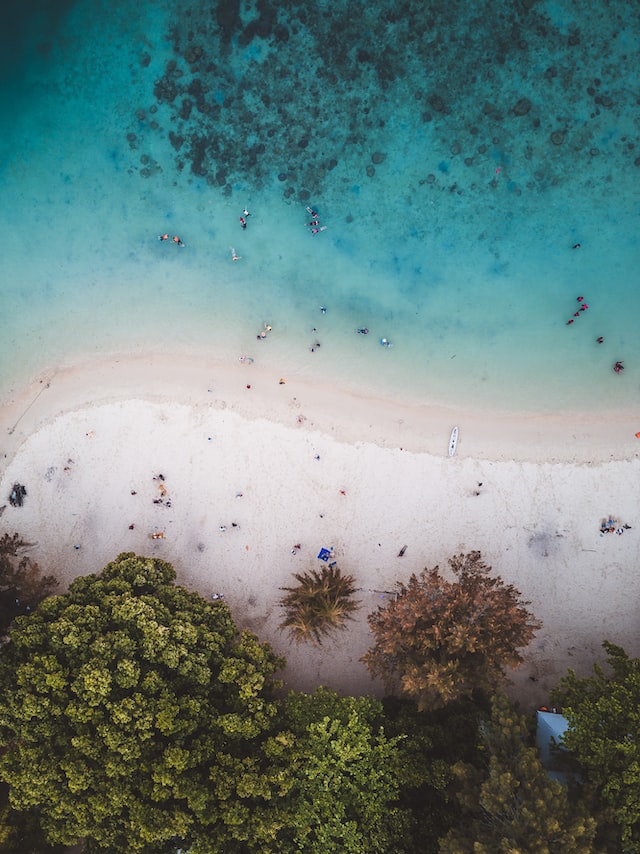 tropical beach sabah