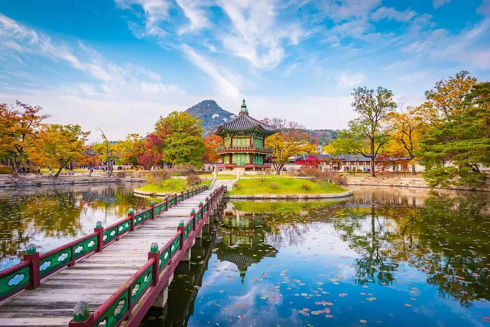 temple on water