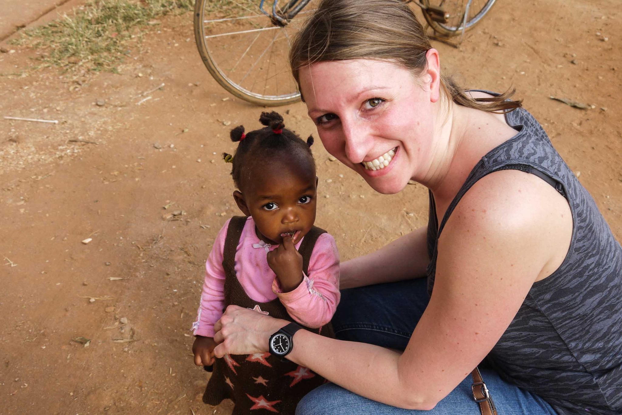 Participant with a kid