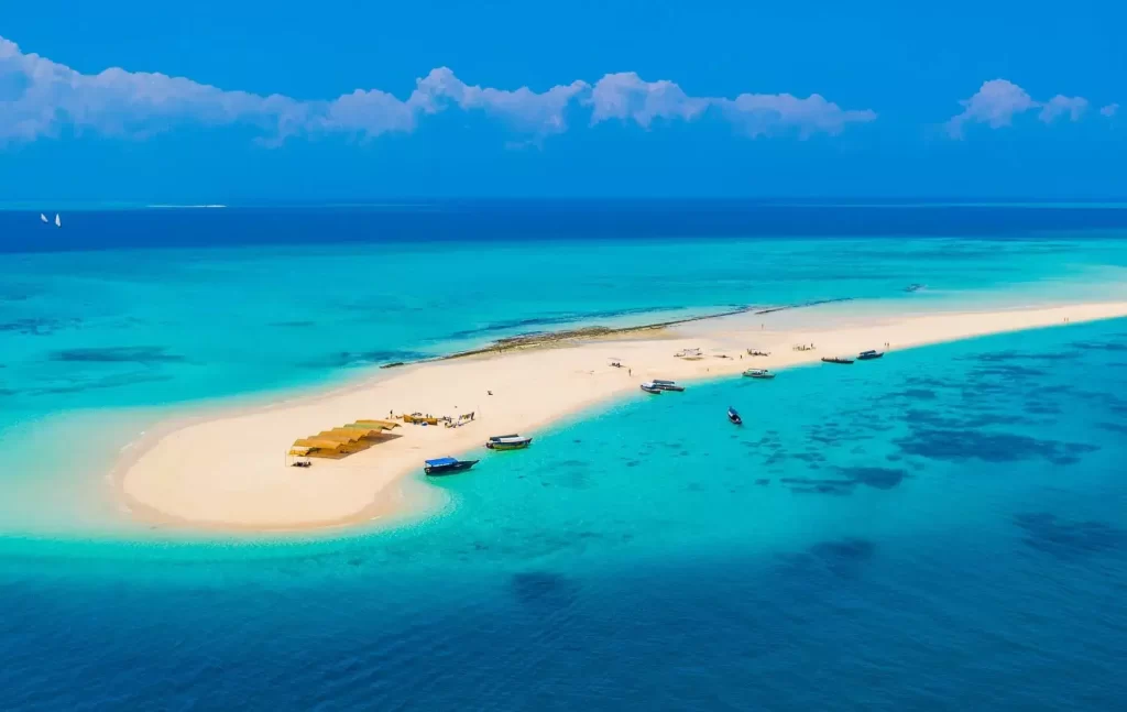 Prison Island from above