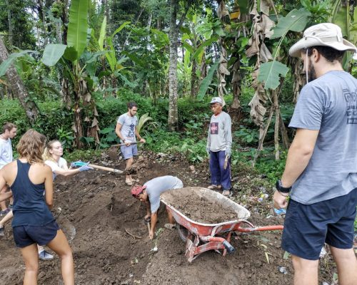 digging up dirt