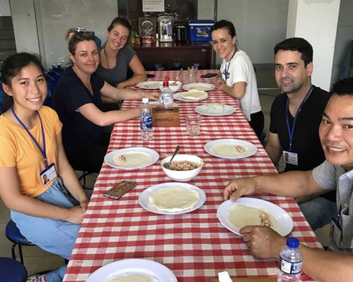 Cooking class - Group photo