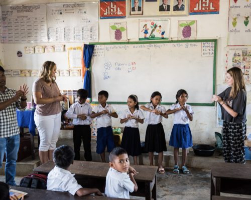 _Dental health workshop in a school