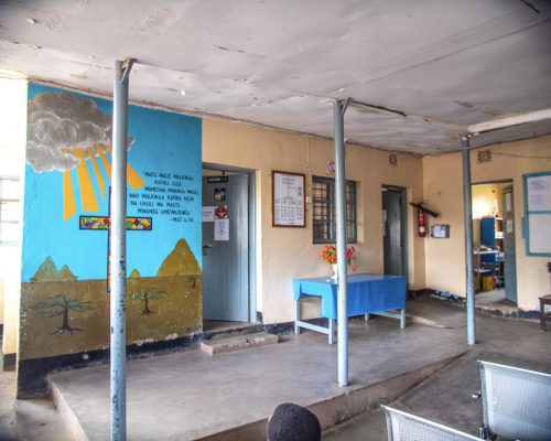 Hospital information counter - Waiting Chairs