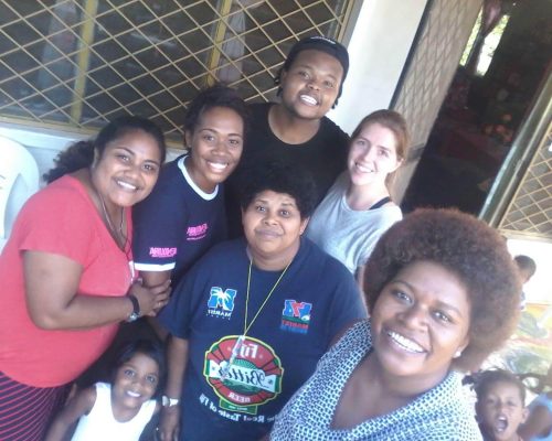 the crew at the childrens home fiji