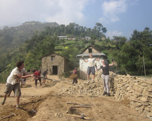 Construction in Nepal