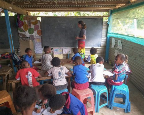 Jasmin Pickett- Vanuatu teaching