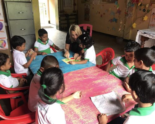 Kandy kindergarten Teaching