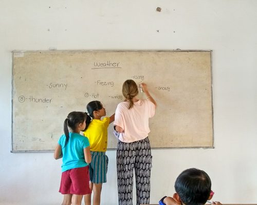 board writing