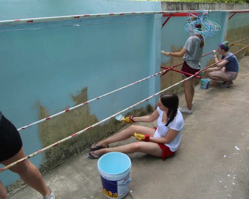 Painting walls