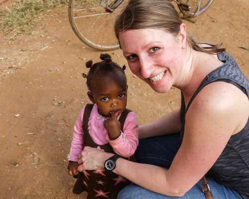 Participant with a kid