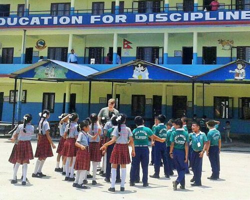 pokhara school kids