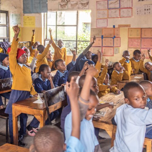 Students in the classroom